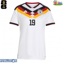 Tyskland Leroy Sane #19 Hjemmedrakt Dame VM 2026 Kortermet